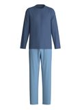 CALIDA Pyjama lang 'Cotton Special' blauw