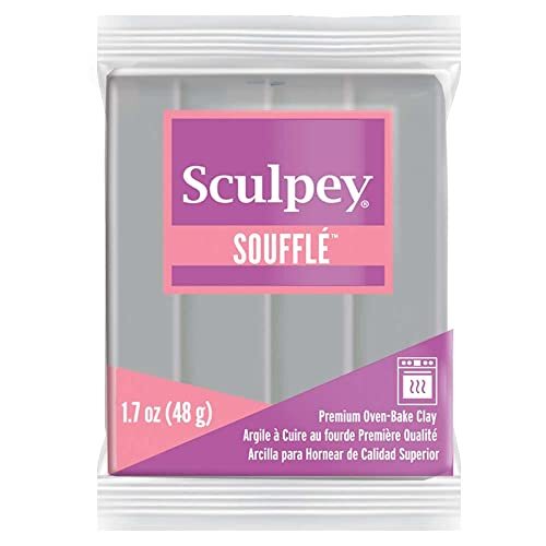 Sculpey SU 6645 48 g Individuele Soufflé Clay Bar, Beton