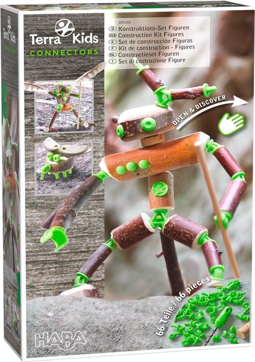 Haba Terra Kids Connectors – Construction Set Figures