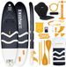 Huiike SUP Board - Opblaasbaar Paddle Board met Accessoires, Peddel, Vinnen, Pomp - Stand Up Paddle met Hoge Stabiliteit - 305 x 84 x 15 cm - Max. 130 kg