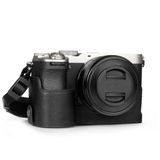 MegaGear Echt lederen cameratas voor Sony Alpha a7C II - Stijlvol en beschermend