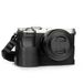 MegaGear Echt lederen cameratas voor Sony Alpha a7C II - Stijlvol en beschermend