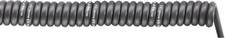 Lapp 70002761 Spiraalkabel SPIRAL H07BQ-F 2000 mm / 6000 mm 5 G 1.50 mm² Zwart 1 stuk(s)