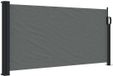 vidaXL Uitschuifbaar zijluifel antraciet 100x500 cm
