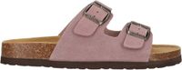 NOU Sandalen Cosimo Vrouwen Platte Sandalen Leer Mauve Maat 41