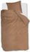 Beddinghouse Monsoon dekbedovertrek - Eenpersoons - 140 x 200/220 cm - Licht terra