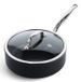 GreenPan Barcelona Pro Multifunctionele pan Rond Zwart 24cm 3,4L Keramisch Aluminium