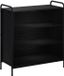vidaXL Dressoir Zwart eiken 97 x 33 x 81 cm Bewerkt hout