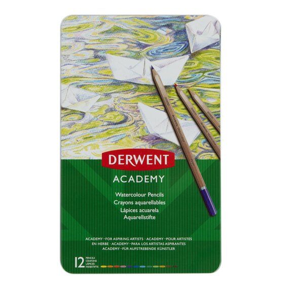 Derwent Academy - Kleurpotloden - 12 stuks - Multi