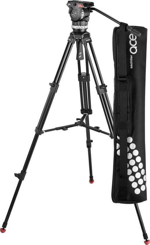 Sachtler Ace M MS System - Tripod - Aluminium - Black