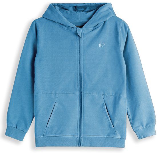 4PRESIDENT Sweater jongens - Blue aster - Maat 110