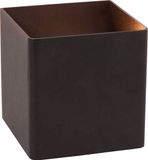 Lucide VERTIGO - Lampe murale rechargeable intérieur/extérieur - Batterie/Accumulateur - LED dimmable - 1x6W 2700K - IP54 - Détecteur de mouvement - Magnétique - Noir