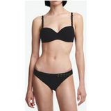 Chantelle Sw Bra Tshirt Half Cup Memory Black Taille: B85