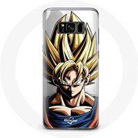 Maniacase Hoesje voor Samsung Galaxy S8 Sangoku Wall Dragon Ball Super
