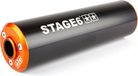 Stage6 Silencieux droit noir/orange