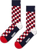 Happy Socks 3 Paar Sokken - Heren & Dames - Maat 41-46 - Klassieke Gevulde Optiek