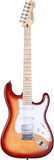 Mooer MSC30 Pro Elektrische Gitaar Sunset Red met Gigbag