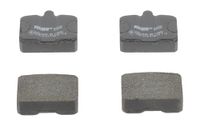 Ferodo FDB55 Remblok Set, schijfrem - (set van 4) | Compatibel met: SKODA 100, 105,120, 105,120, 110, 110 Coupe