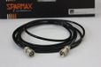 SPARMAX Aansluitslang, recht, zwart, 3 m