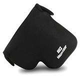 MegaGear MG1687 Ultra Light Neoprene Camera Case compatibel met Panasonic Lumix DC-FZ1000 II, Leica V-Lux 5 - Zwart