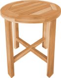 AXI Alya Teak Bijzettafel - Rond