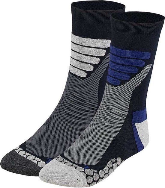 Xtreme Wandelsokken 2-pak - Unisex - Multi Blue - Maat 45-47 - Lente/Zomer 2024