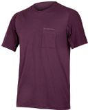 Endura GV500 Foyle Gravel T-shirt - Aubergine