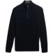Superdry Pull zippé Homme XXL Coton bleu marine profond Automne/Hiver 2026