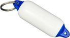 Merkloos / Sans marque GATE14 Drijvende Sleutelhanger - Sleutelhouder Boot - Watersport Veiligheid - Fendervorm Ontwerp - 31 x 98 mm - Blauw Wit