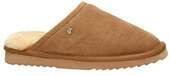 Warmbat Australia Gevoerde Suède Pantoffels - Cognac