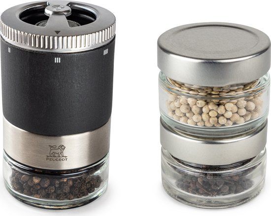 Peugeot Maestro Pepermolen - 11 cm - Grafiet - Inclusief 3 Reservoirs