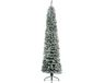 Everlands Pencil Pine Snowy kunstkerstboom - wit/sneeuw - H 210cm