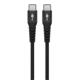 Goobay USB-C Supersoft Textile kabel | USB2.0 | PD 60W | zwart | 3 meter