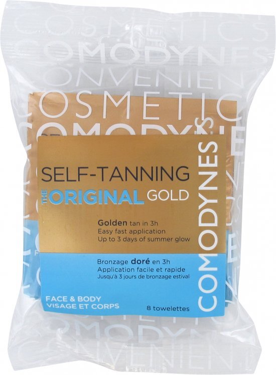 Comodynes Self-Tanning Natural & Uniform Color 8 zakjes