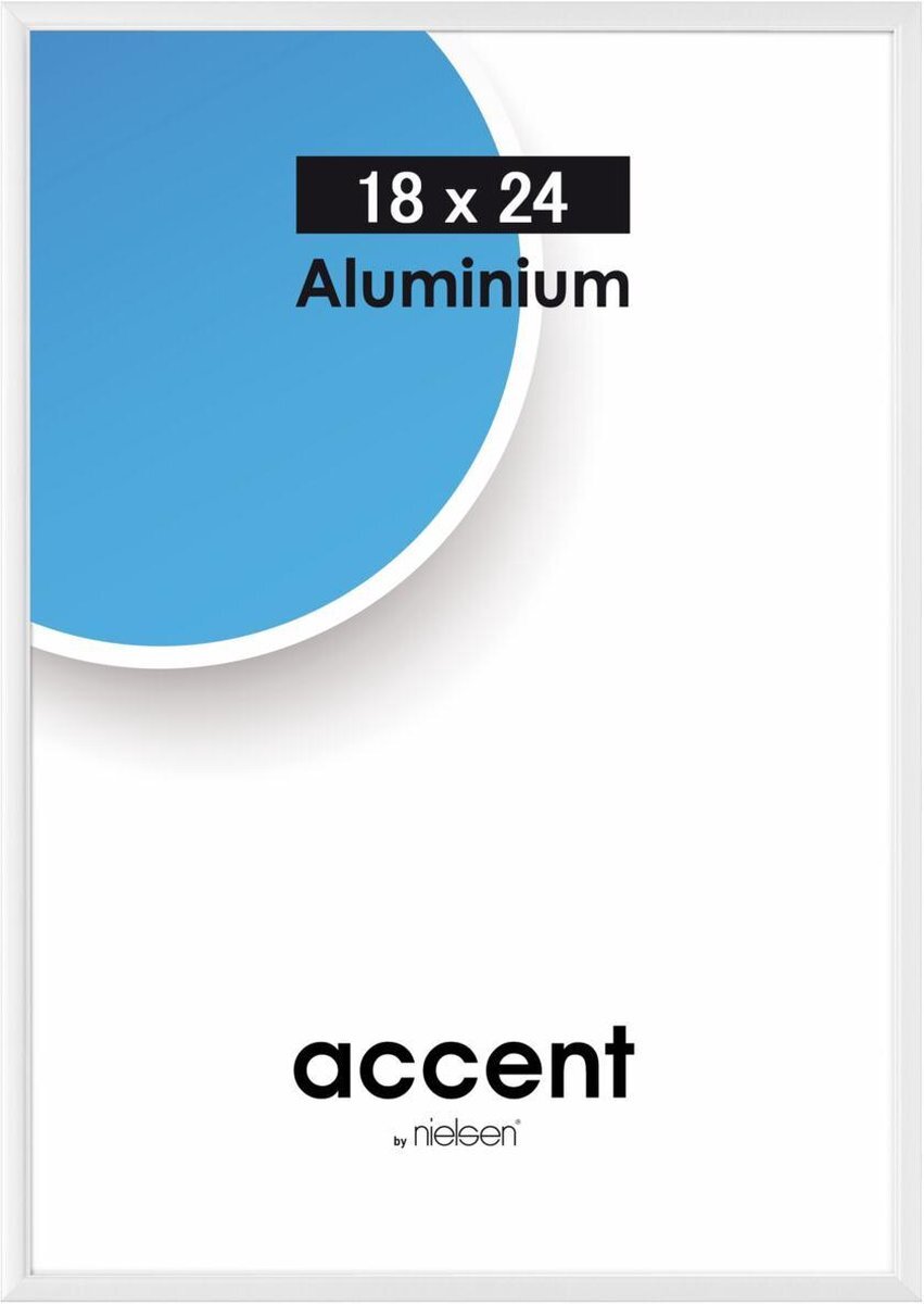 Nielsen Accent 18x24 aluminium zilver 53423