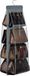 Merkloos / Sans marque 8-pocket opknoping organizer - ruimtebesparend - 1 stuk - grijs - Oxford-doek en PVC - 34 x 100 cm