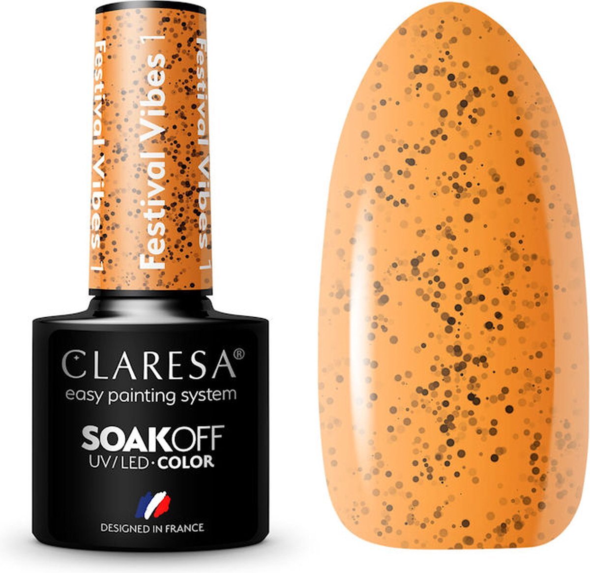 Claresa UV/LED Gellak Festival Vibes #1 – 5ml.