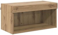 vidaXL Tv-meubelset - 60 x 30 x 30 cm - Artisan Eiken - Bewerkt Hout