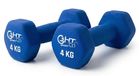 G5 HT SPORT Neopreen halters voor gymnastiek en thuisgymnastiek, antislip, 0,5 tot 6 kg, paar of enkel (2 x 4 kg)