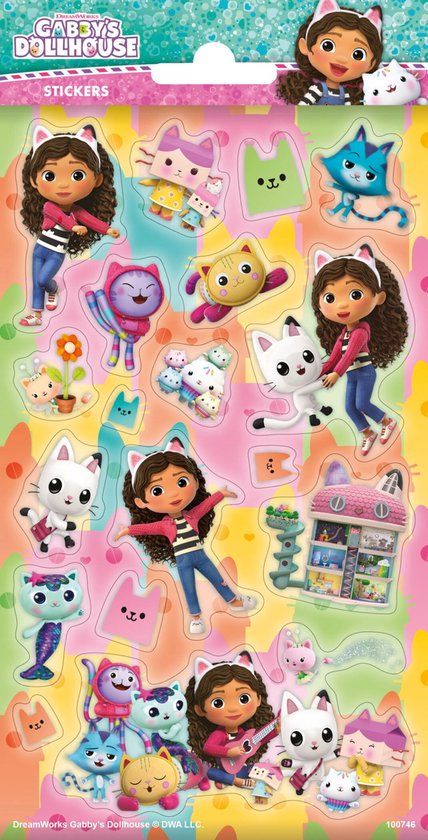 Little Dutch raamstickers Jim & Friends - niet permanente verplaatsbare stickers met speelachtergrond - window stickers