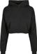 Urban Classics Oversized Cropped Hoody Femme Sweat à capuche - Noir - XL