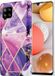 ShieldCase Purple Pattern Marmer Samsung A42 hoesje (paars)