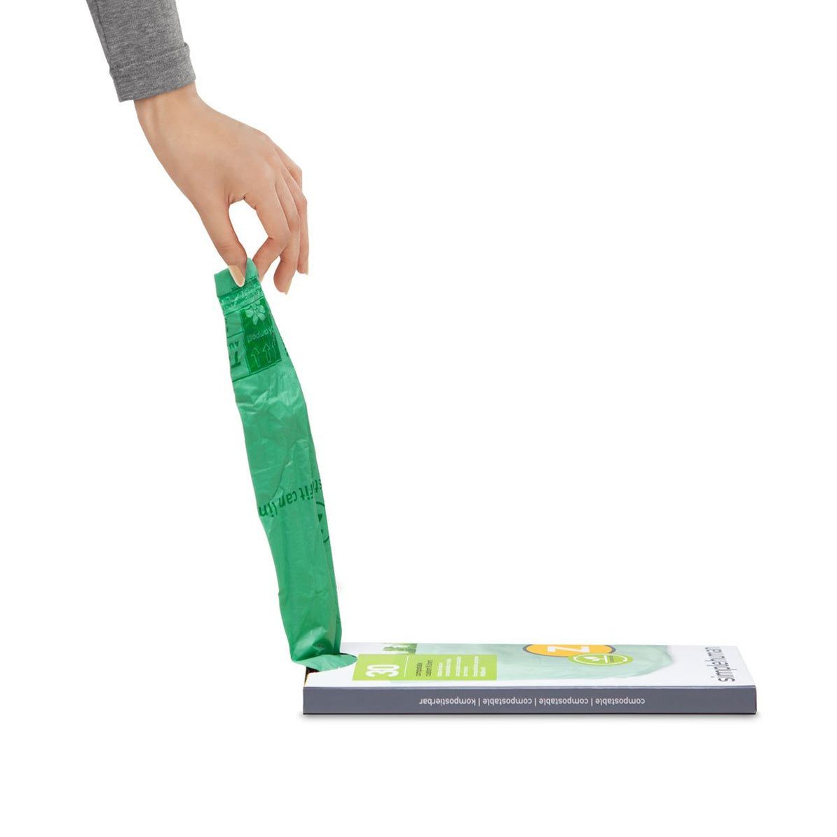 simplehuman CW0525 afvalzak 4 l Groen 30 stuk(s)