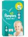 Pampers Babyluiers maat 8 (17 kg+), babydroog, extra groot, verpakking van 18, enkele verpakking, tot 12 uur allround lekbescherming