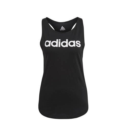 Adidas Performance sporttop zwart/wit