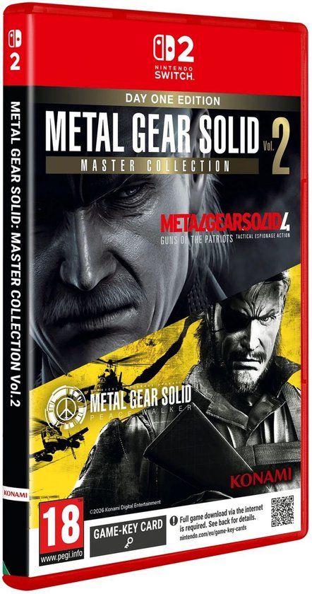 Konami Metal Gear Solid: Master Collection Vol.2 Dag één Nintendo Switch 2