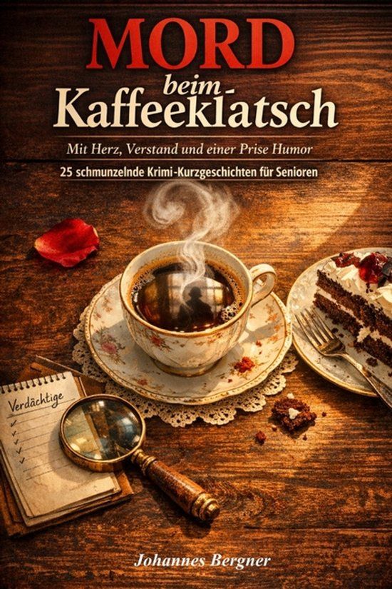 Mord Independently Published Mord beim Kaffeeklatsch - 25 schmunzelnde Krimi-Kurzgeschichten für Senioren