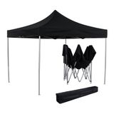 VDD Tente de réception - 3 x 3 m - Easy Up Pliable - Imperméable - Noir
