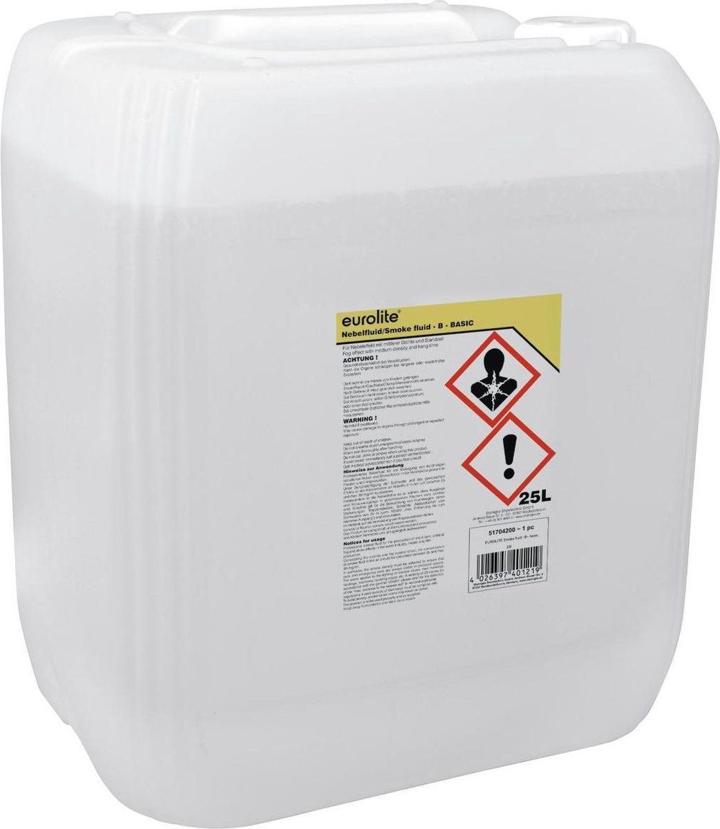 EUROLITE rookvloeistof voor rookmachine -B- Basic, 25l