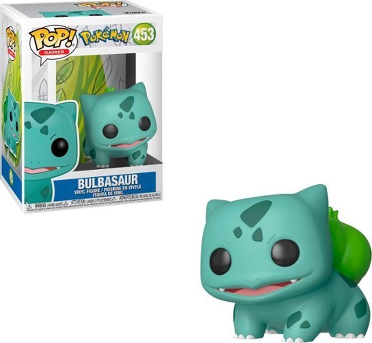 Funko 50404 POP Games: Pokemon- Bulbasaur, meerkleurig